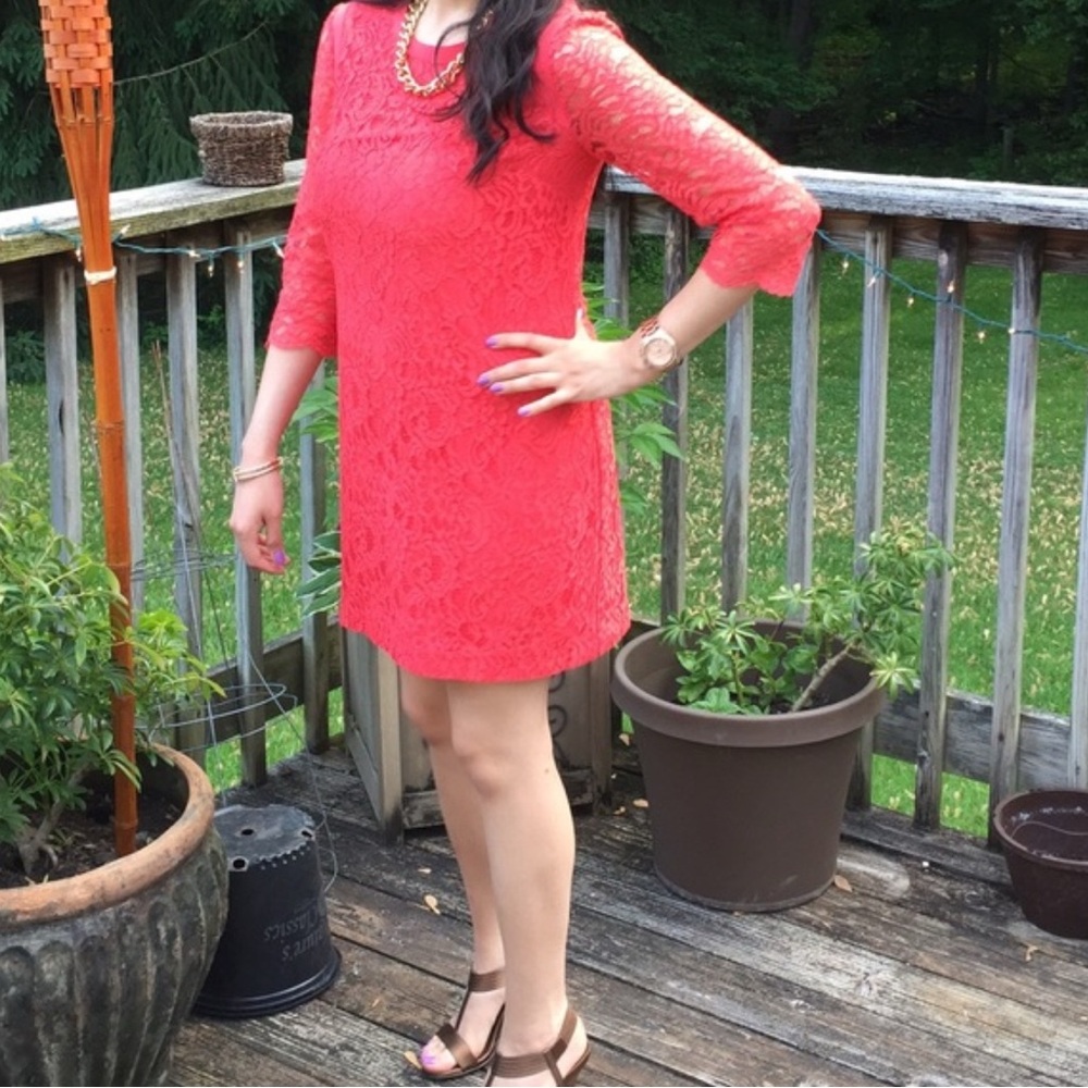 Coral Dress